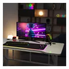 Huzaro HERO 1.6 gamer asztal, fehér, 120 x 60 cm
