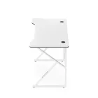 Huzaro HERO 1.6 gamer asztal, fehér, 120 x 60 cm