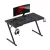 Huzaro HERO 2.5 gamer asztal, fekete, 120 x 60 cm