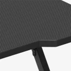 Huzaro HERO 2.5 gamer asztal, fekete, 120 x 60 cm