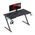 Huzaro HERO 2.5 gamer asztal, fekete RGB, 120 x 60 cm