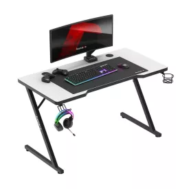 Huzaro HERO 2.5 gamer asztal, fehér, 120 x 60 cm