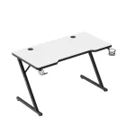 Huzaro HERO 2.5 gamer asztal, fehér, 120 x 60 cm