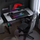 Huzaro HERO 2.5 gamer asztal, fehér, 120 x 60 cm