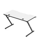 Huzaro HERO 2.5 gamer asztal, fehér, 120 x 60 cm