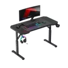 Huzaro HERO 2.6 állítható magasságú gamer asztal, fekete, 120 x 60 cm