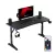 Huzaro HERO 3.6 állítható magasságú gamer asztal, RGB világítással 140 x 60 cm
