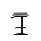 Huzaro HERO 3.6 állítható magasságú gamer asztal, RGB világítással 140 x 60 cm