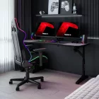 Huzaro HERO 4.6 állítható magasságú gamer asztal, 160 x 60 cm