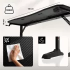 Huzaro HERO 4.6 állítható magasságú gamer asztal, 160 x 60 cm