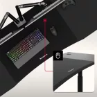 Huzaro HERO 4.6 állítható magasságú gamer asztal, 160 x 60 cm