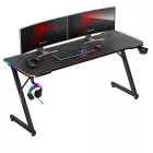 Huzaro HERO 4.8 RGB gamer asztal, 160 x 60 cm