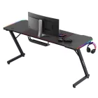 Huzaro HERO 4.8 RGB gamer asztal, 160 x 60 cm