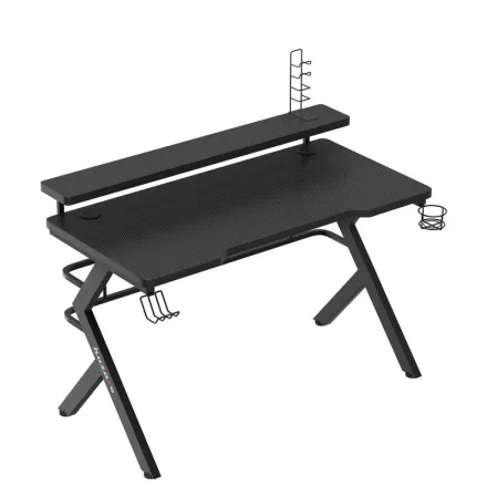 Huzaro HERO 5.0 gamer asztal, fekete, 120 x 60 cm