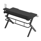 Huzaro HERO 5.0 gamer asztal, fekete, 120 x 60 cm