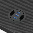 Huzaro HERO 5.0 gamer asztal, RGB, 120 x 60 cm