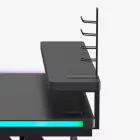 Huzaro HERO 5.0 gamer asztal, RGB, 120 x 60 cm