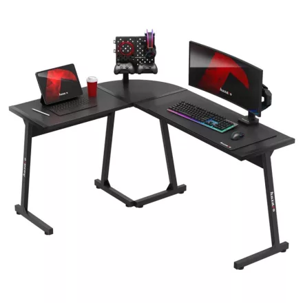 Huzaro HERO 6.0 sarok gamer asztal, 147 x 112 cm