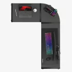 Huzaro HERO 6.0 sarok gamer asztal, 147 x 112 cm