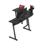 Huzaro HERO 6.0 sarok gamer asztal, 147 x 112 cm
