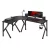 Huzaro HERO 6.3 sarok gamer asztal, 154 x 117 cm