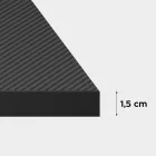Huzaro HERO 6.3 sarok gamer asztal, 154 x 117 cm