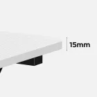 Huzaro HERO 7.0 sarok gamer asztal, 154 x 117 cm, fehér