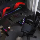 Huzaro Hero 8.7 RGB elektromosan emelhető gamer asztal, 140 x 70 cm