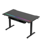 Huzaro Hero 8.7 RGB elektromosan emelhető gamer asztal, 140 x 70 cm