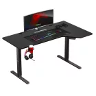 Huzaro Hero 9.1 elektromosan emelhető gamer asztal, 145 cm x 60 cm