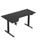 Huzaro Hero 9.1 elektromosan emelhető gamer asztal, 145 cm x 60 cm