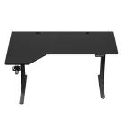 Huzaro Hero 9.1 elektromosan emelhető gamer asztal, 145 cm x 60 cm