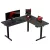 Huzaro Hero 9.5 elektromosan emelhető sarok gamer asztal, 160 cm x 140 cm