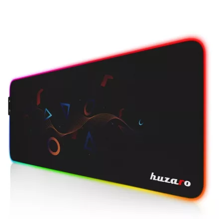 Huzaro Mousepad 2.0 XL RGB gamer egérpad, 80 x 30 cm