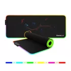 Huzaro Mousepad 2.0 XL RGB gamer egérpad, 80 x 30 cm