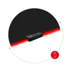 Huzaro Mousepad 2.0 XL RGB gamer egérpad, 80 x 30 cm