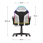 Huzaro Ranger 1.0 gyermek gamer szék, RGB