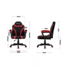 Huzaro Ranger 1.0 gyermek gamer szék, piros