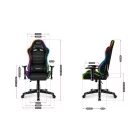 Huzaro Ranger 6.0 gyermek gamer szék, RGB