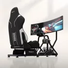 Huzaro Speed 6.0 Sim Racing Cockpit – Komplett versenyszimulátor váz üléssel, monitorállvánnyal és váltótartóval