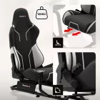 Huzaro Speed 6.0 Sim Racing Cockpit – Komplett versenyszimulátor váz üléssel, monitorállvánnyal és váltótartóval