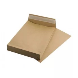   VICTORIA Redős-talpas tasak, TB4, szilikonos, 50 mm talp, VICTORIA, barna kraft