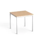MAYAH általános asztal fémlábbal, 75x75 cm, "Freedom SV-37", tölgy