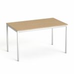   MAYAH Általános asztal fémlábbal, 75x130 cm, MAYAH "Freedom SV-38", kőris