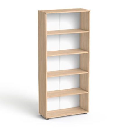 MAYAH Szekrény,  5 rendező magas, nyitott, polcos,  "Freedom SV-02", tölgy