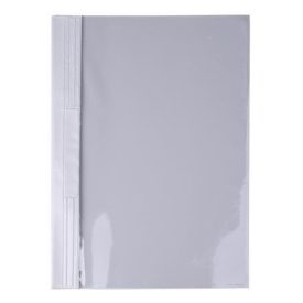   Gyorsfűző, kemény hátlappal, PVC, A4, VICTORIA OFFICE, fehér