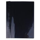 Gyorsfűző, kemény hátlappal, PVC, A4, VICTORIA OFFICE, fekete