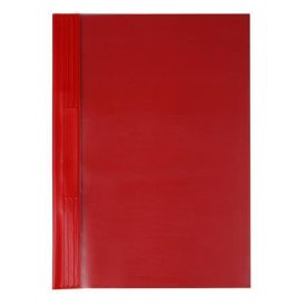   Gyorsfűző, kemény hátlappal, PVC, A4, VICTORIA OFFICE, piros