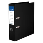 VICTORIA OFFICE Iratrendező, 75 mm, A4, PP/PP, élvédő sínnel, Premium, fekete