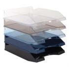 VICTORIA Irattálca, műanyag, áttetsző